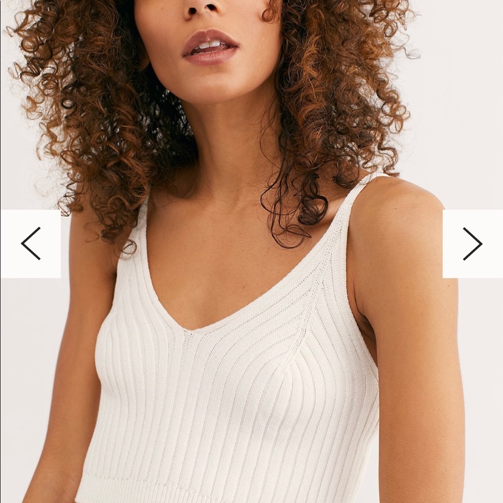 NWT!! Free People knit crop top
